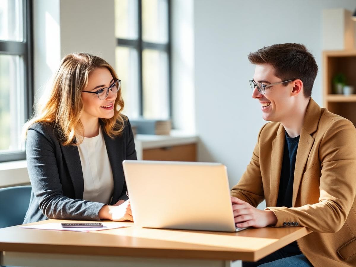 A focused academic mentoring session